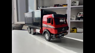 Nasıl Yaptım  3 Mercedes Benz 2521 Wedico RC Damperli Kamyon Truck Maket Model Oyuncak Kumandalı [upl. by Anaerda]