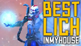 The Best Lich Player inmyhouse  DotA 2 [upl. by Calbert]