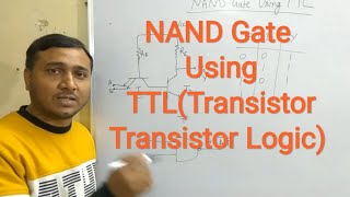 TTL NAND Gate l Logic Family l Digital Electronics l Diploma l Engineering l Polytechnic l Skygyan [upl. by Mulcahy]