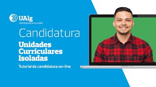 Candidatura a Unidades Curriculares Isoladas  Tutorial [upl. by Claribel]