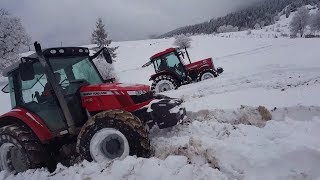 Hattat 285 vs Massey Ferguson 5410  Yavuzköyü Traktör Denemeleri Part 4 [upl. by Kayle611]