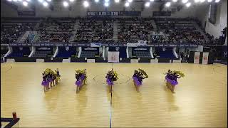 Grande pompon minime  Grâces Twirling Club  championnat de France 2024  médaille de Bronze [upl. by Saidee]