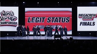 Legit Status  Philippines  MegaCrew Division Gold Medalist  2023 World Hip Hop Dance Championship [upl. by Anaerda]