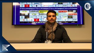 Esordio allAlbinoLeffe Stadium Farina quotCi hanno costruito un sognoquot [upl. by Hasan]