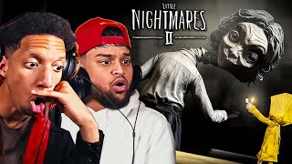 THIS GAME THE DEFINITION OF CREEPY  Little Nightmares 2 First Half [upl. by Gerrard]