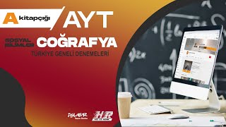 İŞLER TÜRKİYE GENELİ DENEME SINAVI AYT COĞRAFYA A KİTAPÇIĞI [upl. by Geralda]