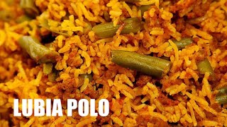 Lubia Polo Rezept  iranisches Essen [upl. by Bicknell]