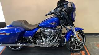 2024 HarleyDavidson Street Glide in Blue Burst with Chrome TrimFLHX [upl. by Wester]