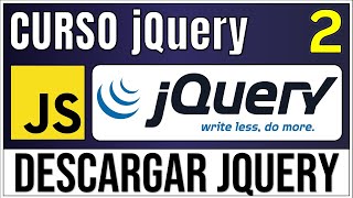 Cómo Descargar e Importar jQuery en tu Proyecto  Curso jQuery  2 [upl. by Egor]