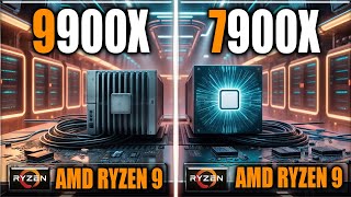 9900X vs 7900X – Gaming Benchmarks  Applications Tests [upl. by Everest743]