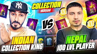 India Vs Nepal ❤️ AAWARA Vs Aadesh Gaming 100 Level Player Collection Versus 😱 Garena Free Fire Max [upl. by Sand]