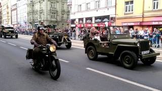 quotSlavnosti svobody Plzeň 2017quot Convoy of Liberty Č2 1080p [upl. by Gredel]