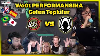 TH Wo0t 100T PERFORMANSINA TEPKİLER  100T vs TH Yayınlar tarik Sliggytv sgares [upl. by Yankee]