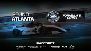 PRL Formula D Series on iRacing  Round 1 at Atlanta [upl. by Jennie985]