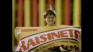 1991  Raisinets  Catch Some Raisinets Commercial [upl. by Arymas]