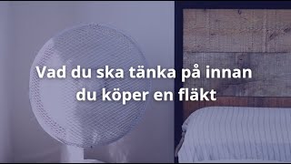 Fläkt bäst i test 2024 Köpguide [upl. by Cychosz]