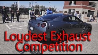 Loudest Exhaust Sound Car Revving Competition  Who Has The Loudest Noise Ever Mustang [upl. by Charters994]