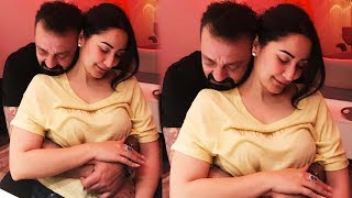 LOVE BONDING Between Sanjay Dutt And His Wife Manyata Dutt  Unseen Videos And Pics [upl. by Shanda]