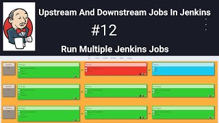 How To Create Upstream And Downstream Jobs In Jenkins  Run Multiple Jenkins Jobs  Build Pipeline [upl. by Helas]