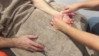 Hand and Lower Arm Massage with Havens Hospices [upl. by Lissy]