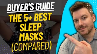 TOP 5 BEST SLEEP MASKS  Sleep Mask Review 2023 [upl. by Zadoc]