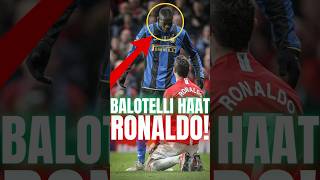 Waarom Balotelli Ronaldo Haat [upl. by Oirogerg]