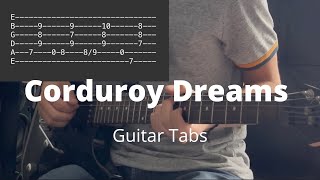 Corduroy Dreams by Rex Orange County  Guitar Tabs [upl. by Vipul]