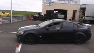 Vauxhall VXR8 Powering Round The Track [upl. by Atekehs]