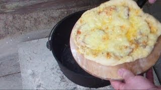 Teig Rezept für Pizza und Brötchen Dutch Oven von little Gasthaus how to video recipe [upl. by Reger]