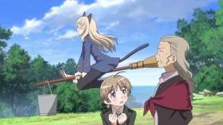 Strike Witches 2  Broom Training  Official Clip [upl. by Laurentium]