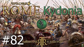 Lets Play Total War Rome Remastered  Imperium Surrectum  Kydonia  Part 82 The Achaian Attack [upl. by Senecal]