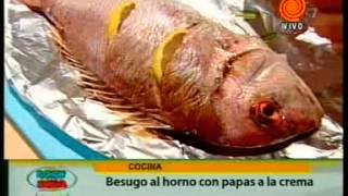 besugo al horno con papas a la crema pt3 201204053gp [upl. by Byrd]