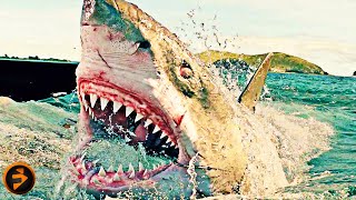 FacetoFace with Terror  THE SHALLOWS Scariest Shark Attack Moments [upl. by Quartus]