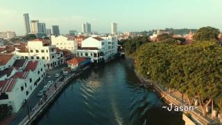 Melaka  Melaka UNESCO World Heritage City l Jonker Walk l Christ Church Melaka l A Famosa 4K [upl. by Mehalick]