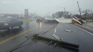 Desolación imágenes tras el paso de ‘Harvey’ en Texas [upl. by Steck]