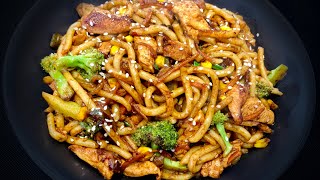 VegKitcom  Hokkien Noodle Stirfry [upl. by Airebma930]