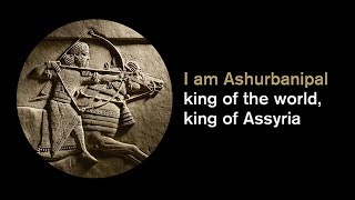 Assyria TV in London  I am Ashurbanipal king of the world king of Assyria [upl. by Mallin]