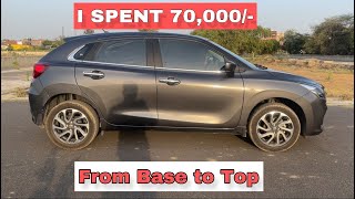 New Baleno Base to Top Modification with Price 2024 [upl. by Edmon920]