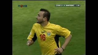 Fotbal Česká republika  Makedonie  61   8 6 2005  Kvalifikace MS 2006  FULL MATCH [upl. by Wyne]