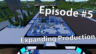 Roblox Space Industry Simulator Playthrough Ep 5  Moonrock Parts and Expanding Production [upl. by Congdon]