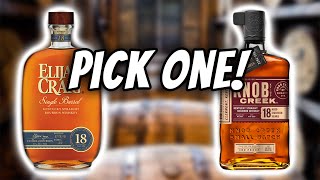 Would You Rather Have Elijah Craig 18 or Knob Creek 18 [upl. by Edveh]