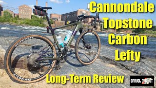 Cannondale Topstone Carbon Lefty LongTerm Review [upl. by Nnairak]