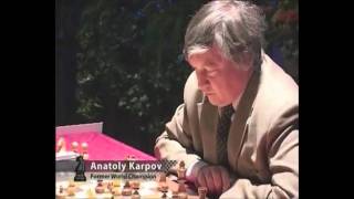 Karpov beaten by a 13yrold Magnus Carlsen [upl. by Bautram]