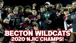 Becton 41 Waldwick 12  2020 NJIC Championship  Joe Crifasi 5 Total TDs [upl. by Mella]