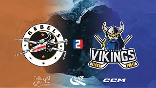 Rebels VS Vikings Div 2  15th July  IceHQ Beer League ice hockey [upl. by Rima]