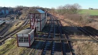 SWANWICK JUNCTION STEAM RAILWAY NEAR RIPLEY DERBYSHIRE [upl. by Alik509]