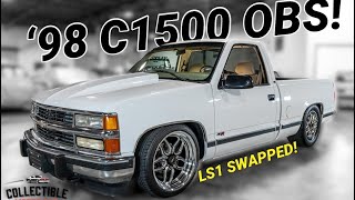 LS SWAPPED 1998 Chevrolet C1500 OBS Review  Collectible Motorcar of Atlanta [upl. by Mayer]