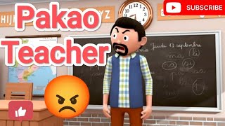 Pakao Teacher😡 cartoon funny video [upl. by Htedirem]