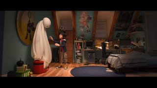 Big Hero 6 Baymax When He Lows Battery  Movie Scene High Quality from DVDSCRx264 [upl. by Bocoj912]