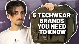 5 Techwear Brands You Need to Know in 2024 [upl. by Kira]